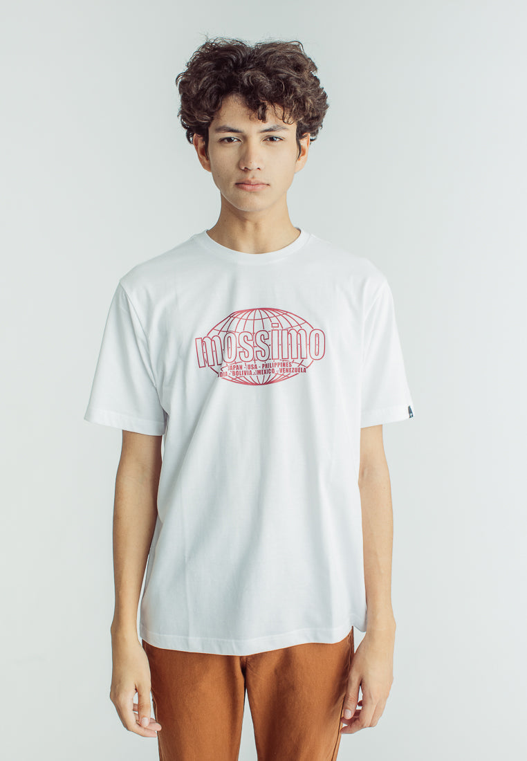 Mossimo Wency White Comfort Fit Tee