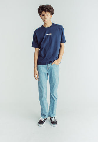 Mossimo Achilles Navy Blue Urban Fit Tee