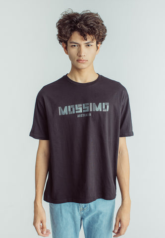 Mossimo Roshan Black Urban Fit Tee