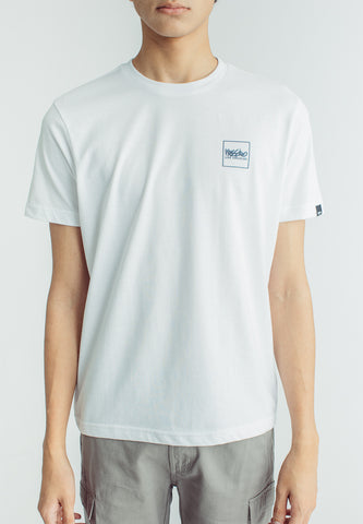 Mossimo Frank White Muscle Fit Tee