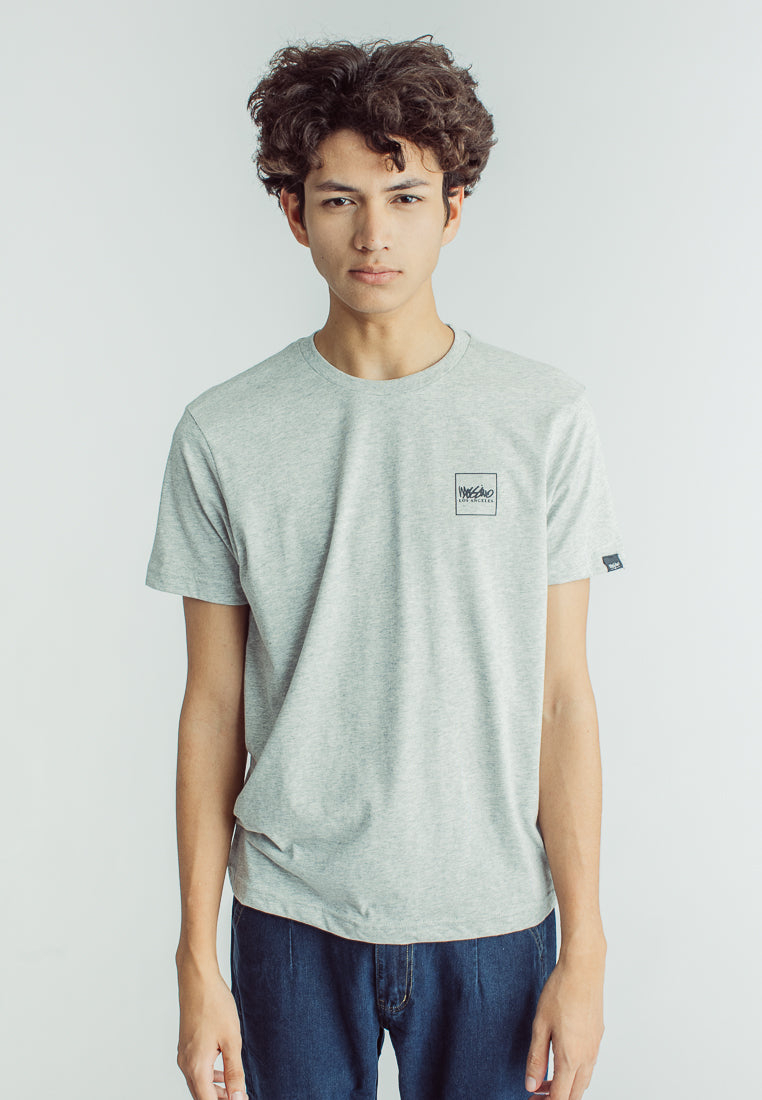 Mossimo Frank Heather Gray Muscle Fit Tee