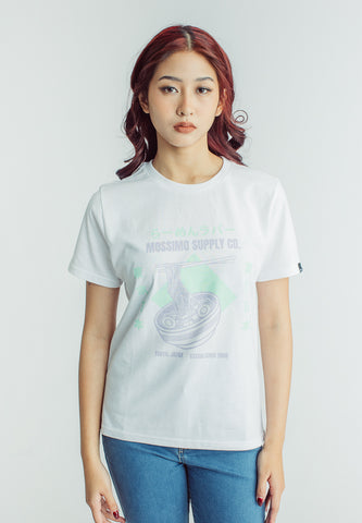 Mossimo Portia White Classic Fit Tee