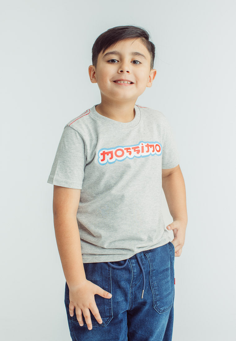 Mossimo Kids Marco Heather Gray Basic T-Shirt