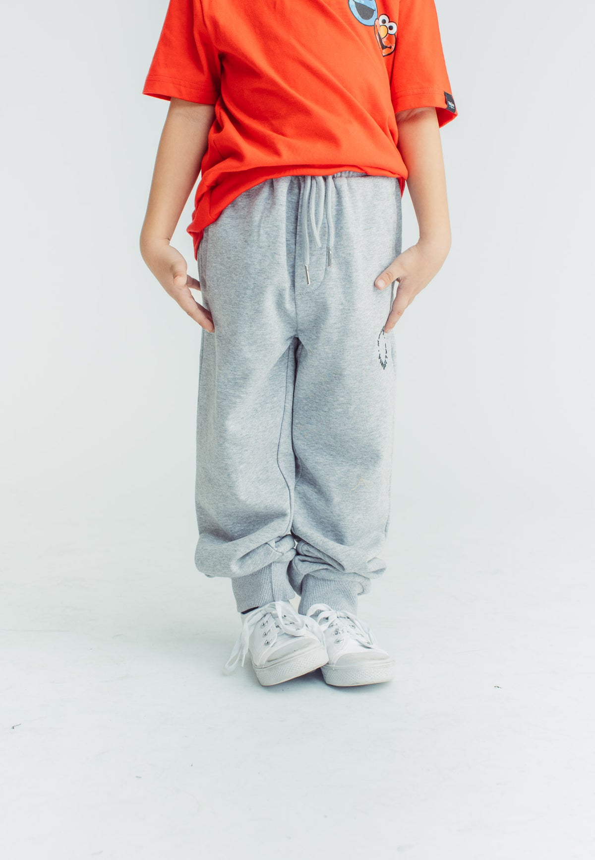 Mossimo Kids Raven Heather Gray Jogger Pants