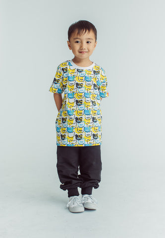 Mossimo Kids White Mossybear Graphic T-Shirt