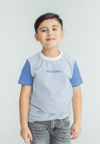 Mossimo Kids Johnrey Royal Blue Stripes T-shirt