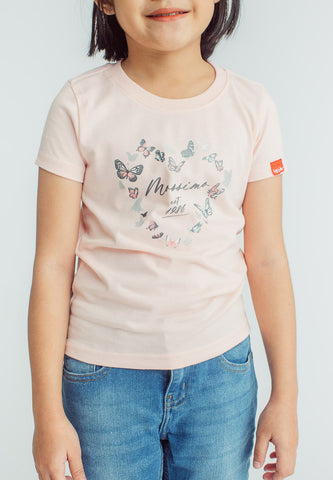 Mossimo Kids Alaiza Pink Ballet Basic T-shirt