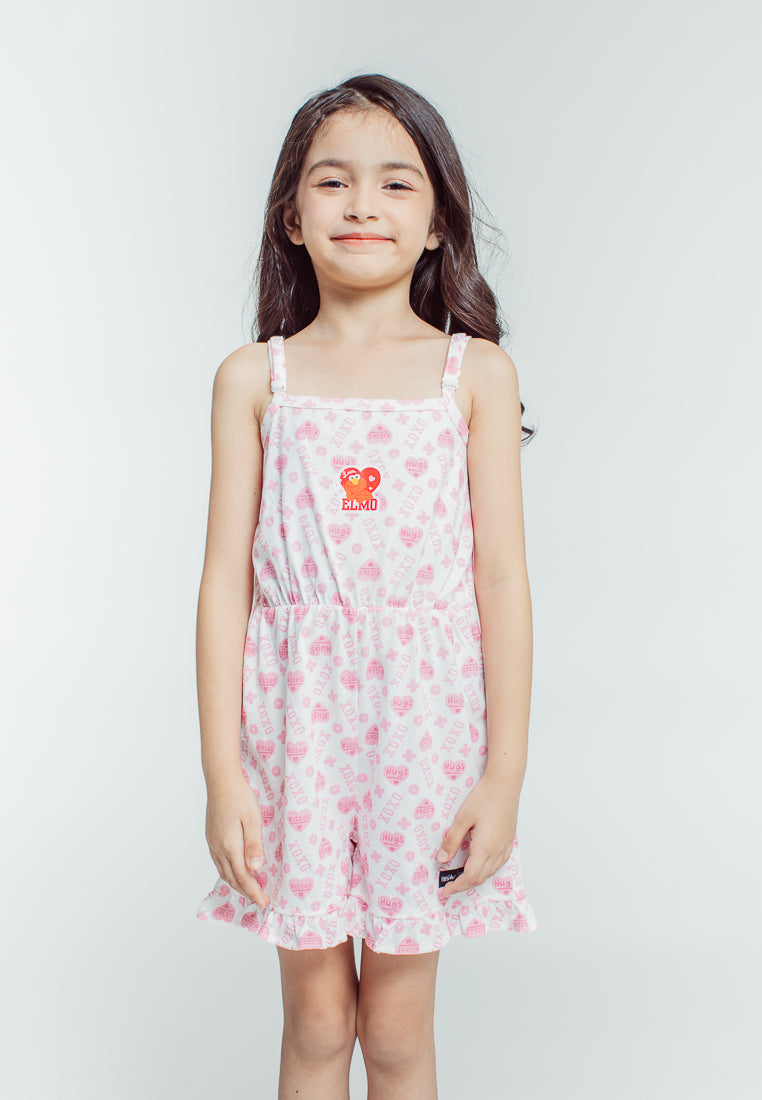Mossimo Kids White Sesame Street Sleeveless Romper