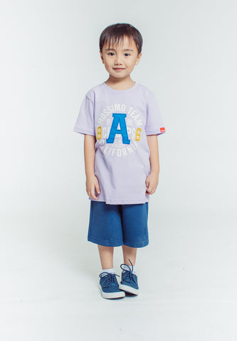 Mossimo Kids Ryle Lavender Graphics T-shirt