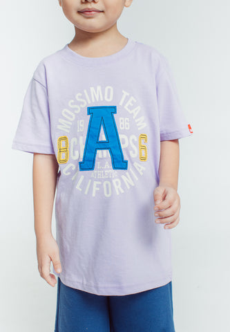 Mossimo Kids Ryle Lavender Graphics T-shirt