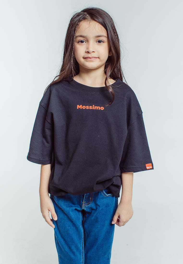 Mossimo Kids Thania Black Oversized Fit Tee