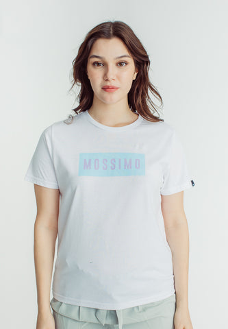 Mossimo Natalie White Classic Fit Tee