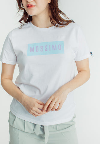 Mossimo Natalie White Classic Fit Tee