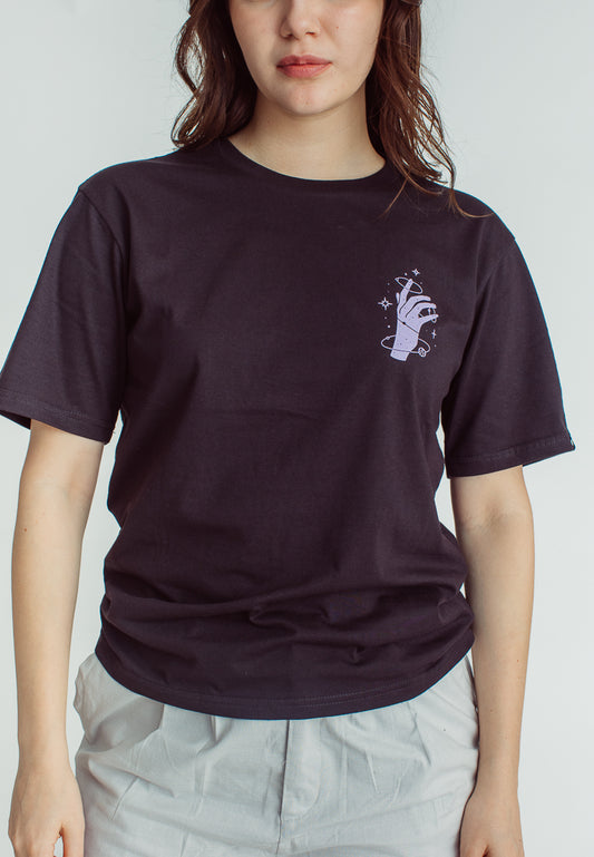 Mossimo Izzy Black Modern Fit Tee