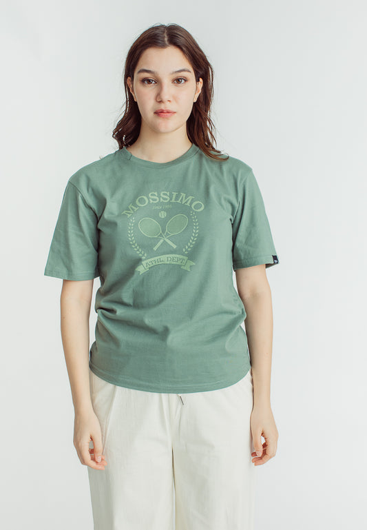 Mossimo Aria Sage Green Modern Fit Tee