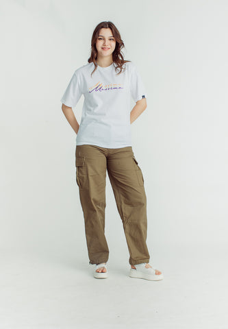 Mossimo Katherine White Modern Fit Tee