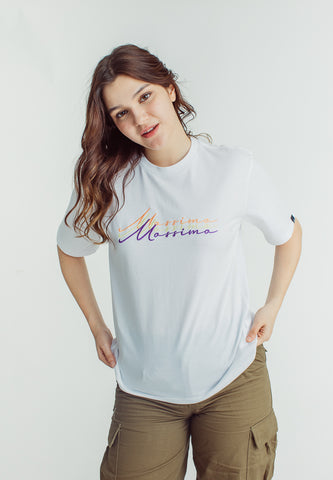 Mossimo Katherine White Modern Fit Tee