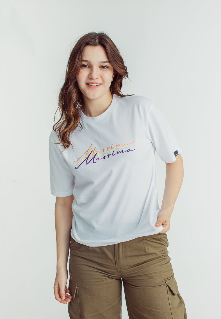 Mossimo Katherine White Modern Fit Tee