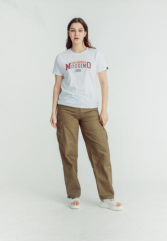 Mossimo Margaret White Classic Fit Tee