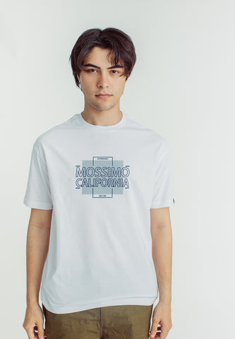 Mossimo Enrico White Urban Fit Tee