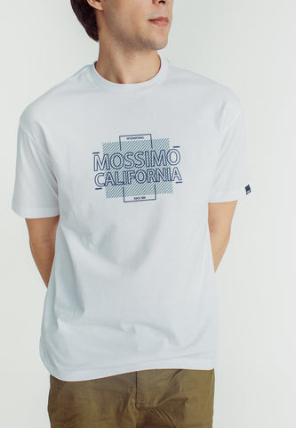 Mossimo Enrico White Urban Fit Tee