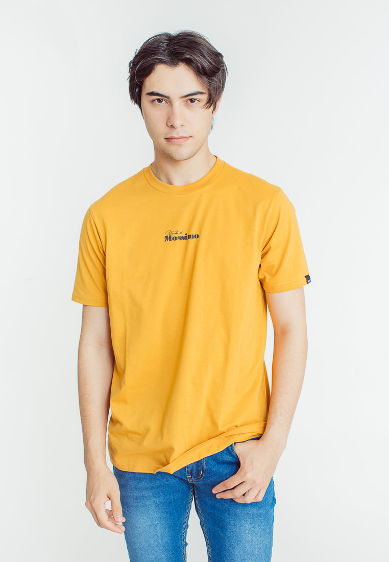 Mossimo Zeke Mustard Yellow Classic Fit Tee