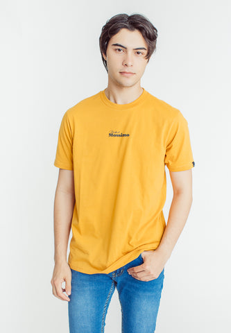Mossimo Zeke Mustard Yellow Classic Fit Tee