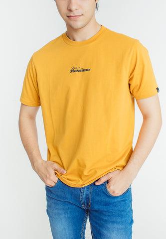 Mossimo Zeke Mustard Yellow Classic Fit Tee