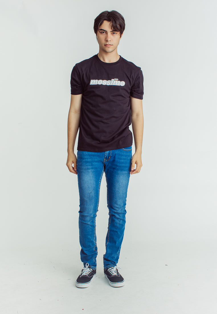 Mossimo Karlo Black Classic Fit Tee