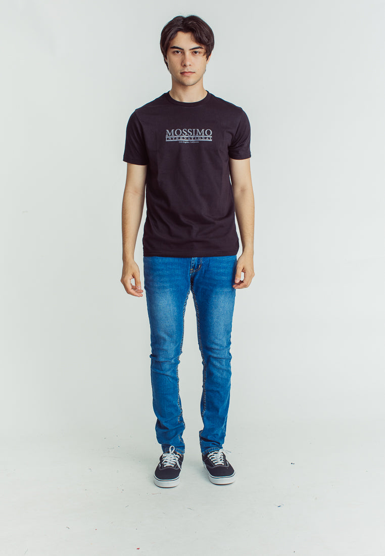 Mossimo Koa Black Muscle Fit Tee