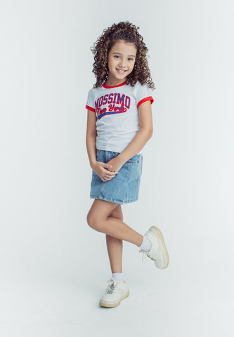 Mossimo Kids Jane White Basic T-shirt