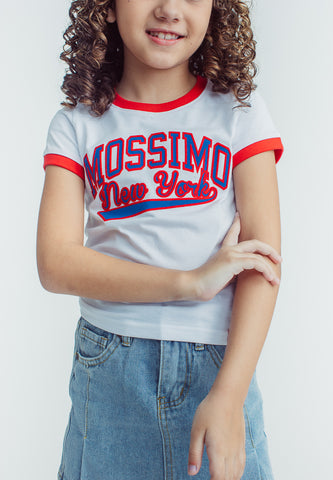 Mossimo Kids Jane White Basic T-shirt