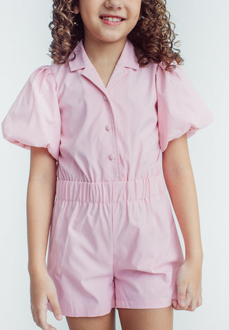 Mossimo Kids Mikaela Evesand Puff Sleeve Romper