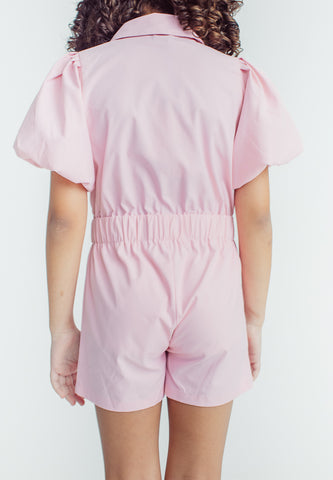 Mossimo Kids Mikaela Evesand Puff Sleeve Romper