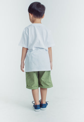 Mossimo Kids Abram White Regular Graphic Tshirt