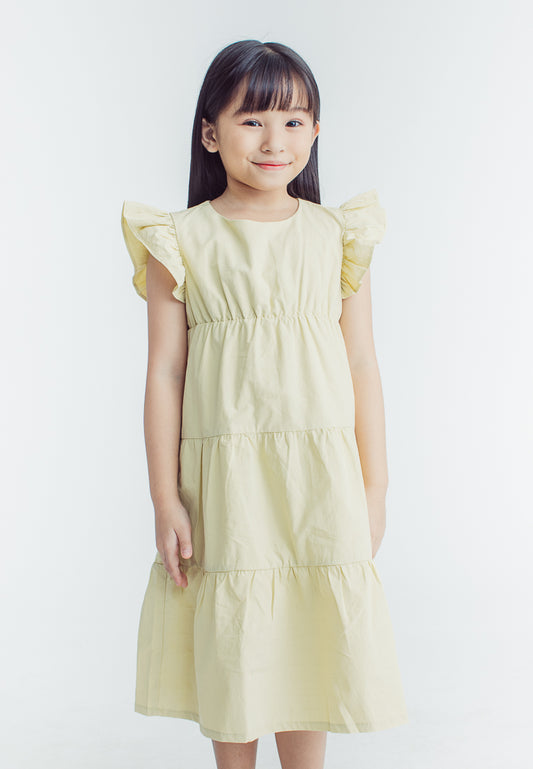 Mossimo Kids Graciel Mimosa Ruffle Trim Hem Dress