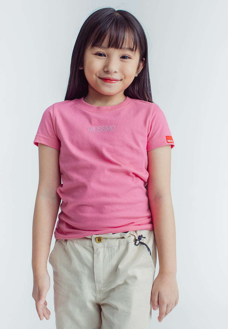Mossimo Kids Laiza Azalea Pink Basic T-shirt