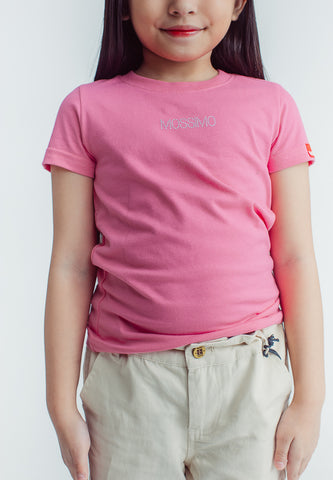 Mossimo Kids Laiza Azalea Pink Basic T-shirt