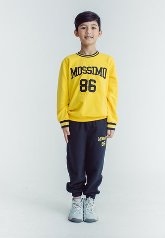 Mossimo Kids Jandelle Yellow Black Long Sleeve and Jogger Pants Set