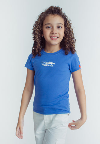 Mossimo Kids Gwen Amparo Blue Basic T-shirt