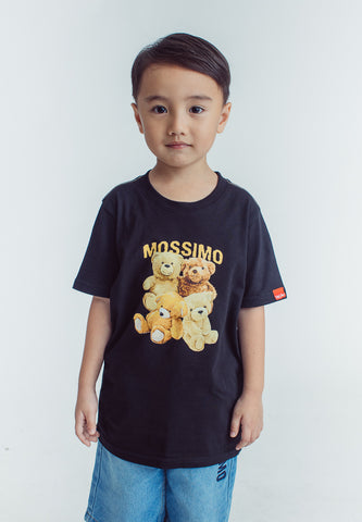 Mossimo Kids Kenzie Black Mossybear Tshirt