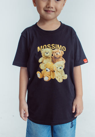 Mossimo Kids Kenzie Black Mossybear Tshirt