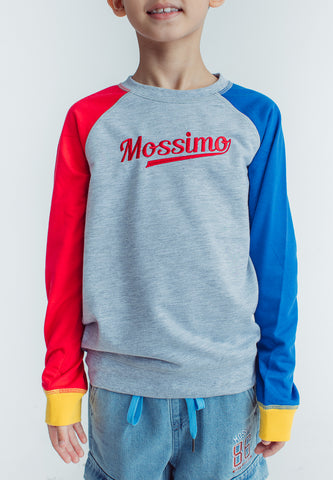 Mossimo Kids Leonard Heather Gray Pullover Shirt