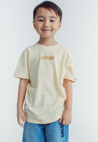 Mossimo Kids Ross Light Yellow Basic Tshirt