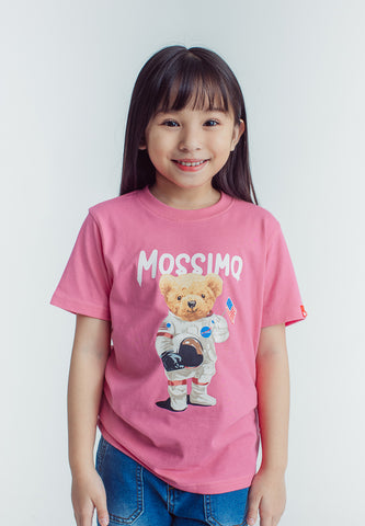 Mossimo Kids Kai Azalea Pink Mossybear Graphic Tshirt
