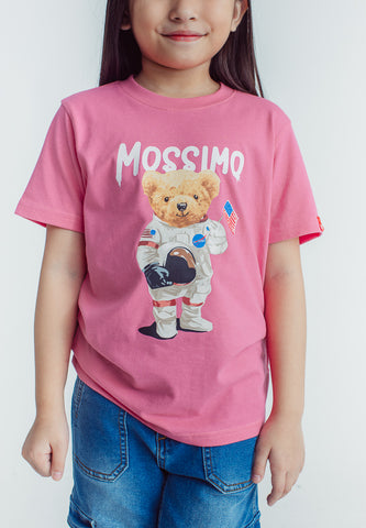 Mossimo Kids Kai Azalea Pink Mossybear Graphic Tshirt