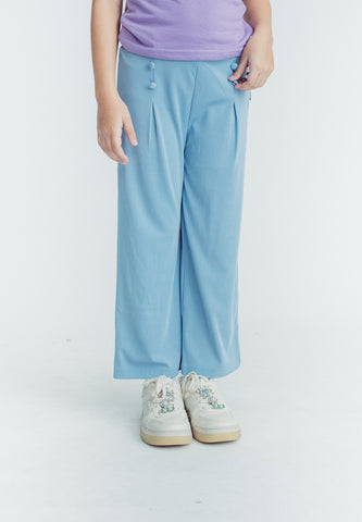Mossimo Kids Jovie Skyway Blue Button Trim Pants