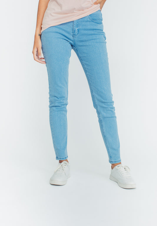 Mossimo Zaira Light Blue Skinny Mid Jeans