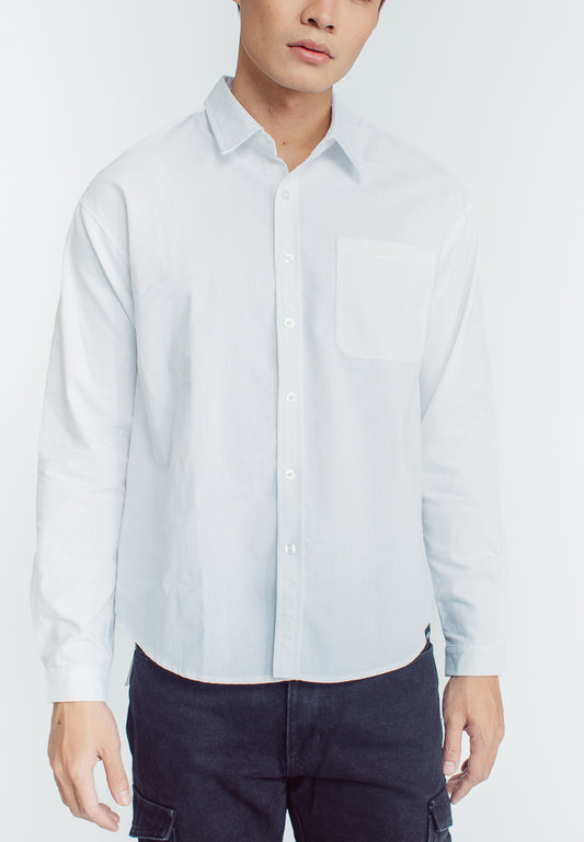 Mossimo Arlo White Long Sleeves