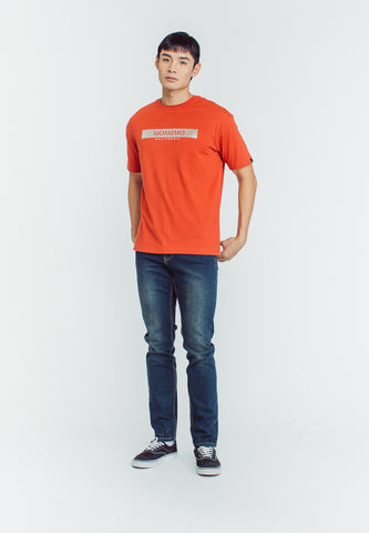 Mossimo Reynald Dark Blue Slim Tapered Mid Rise Jeans